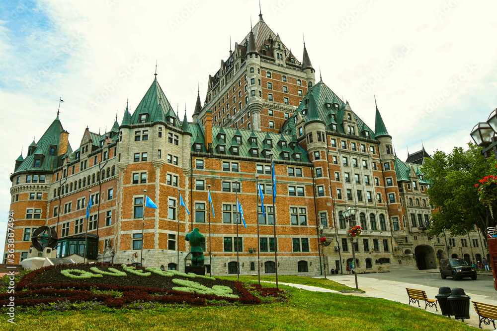 Chateau Frontenac in old Quebec, Canada