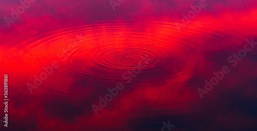 abstract red background