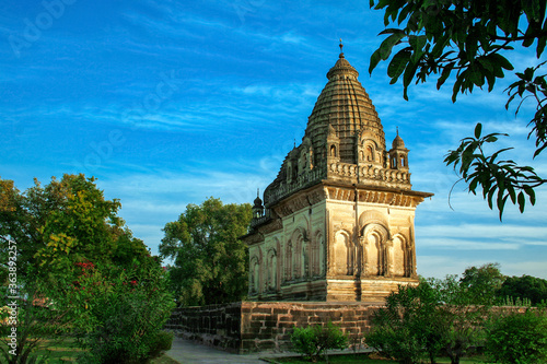 Western Group of Temples, Khajuraho, Madhya Pradesh, India. it's an UNESCO world heritage site.