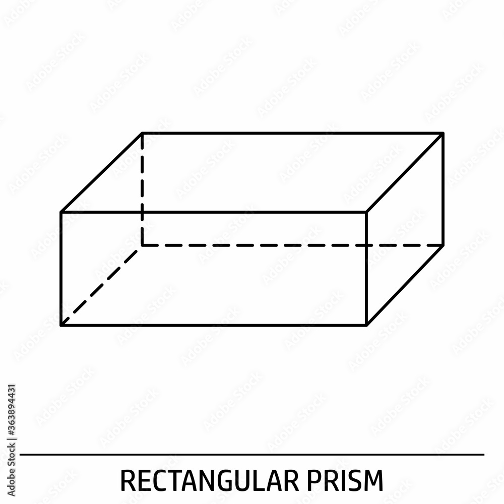 Rectangular Prism Outline Icon Stock Vector Adobe Stock rectangular-prism-outline-icon-stock-vector-adobe-stock