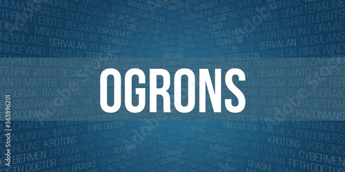 Fotografie ogrons