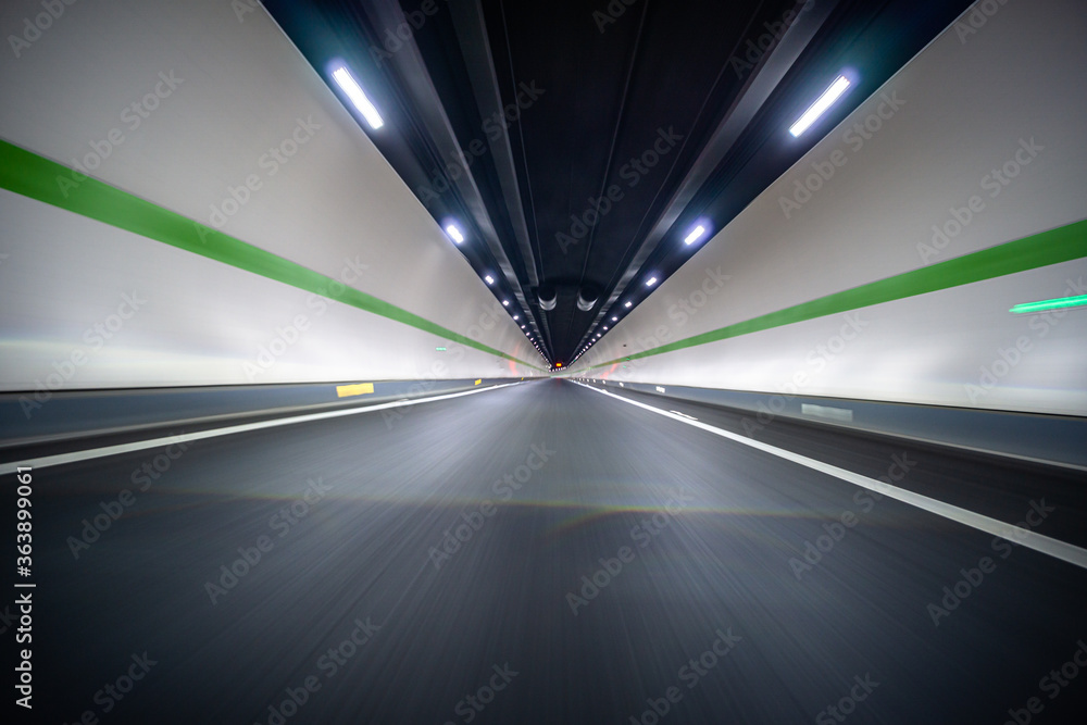 road in tunnel road in tunnel