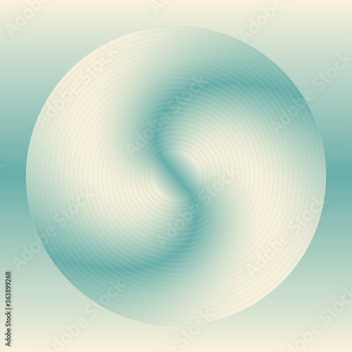 wave particle symbol blue