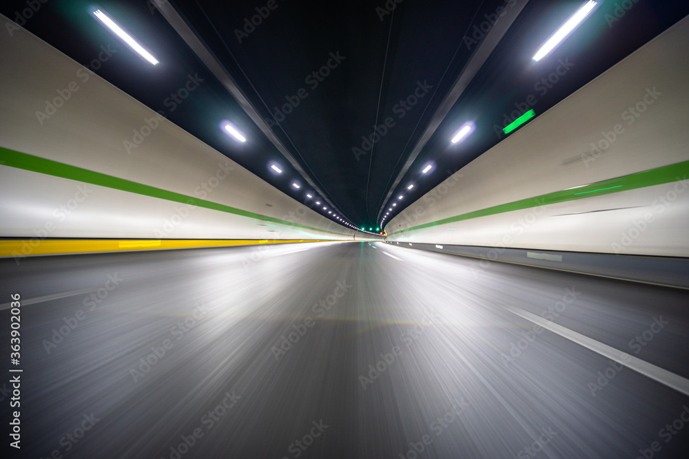 road in tunnel road in tunnel