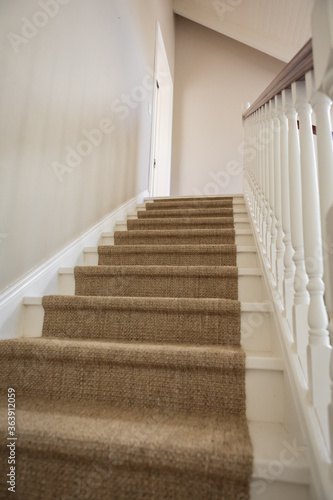 Modern interior design of staircase at home © WavebreakMediaMicro