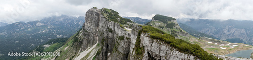 Panoramic view of Greimuth peak (1871 m), austrian Alps. Austria 