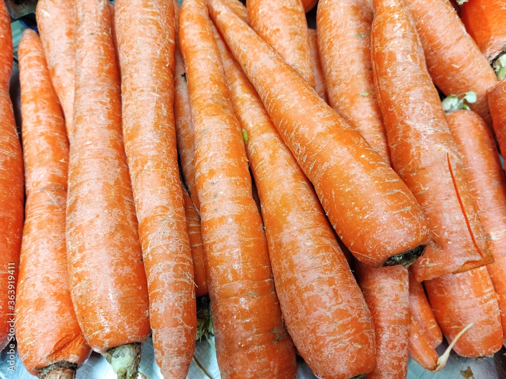 fresh carrots, restaurant cooking menu.
fresh carrots, restaurant cooking menu.