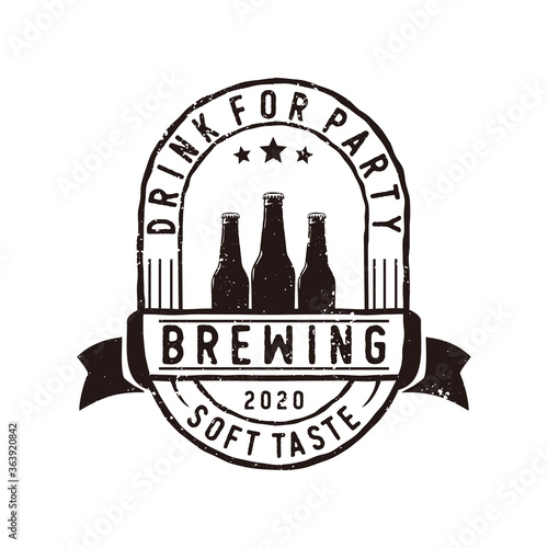 badges brewery, brewery shop emblems and logo