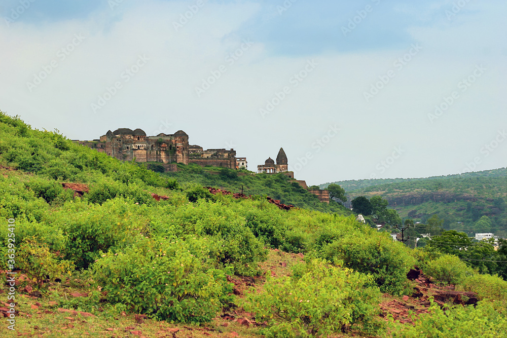 Beautiful view of Narsinghgarh Fort,Narsinghgarh (near Bhopal), Madhya Pradesh, India.