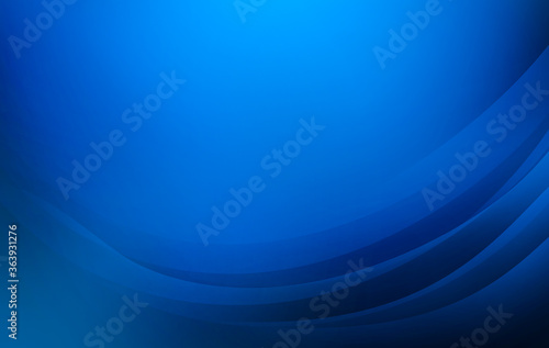 Dark Background Abstract Concept in Blue. Beautiful Backdrop Style with Light photo