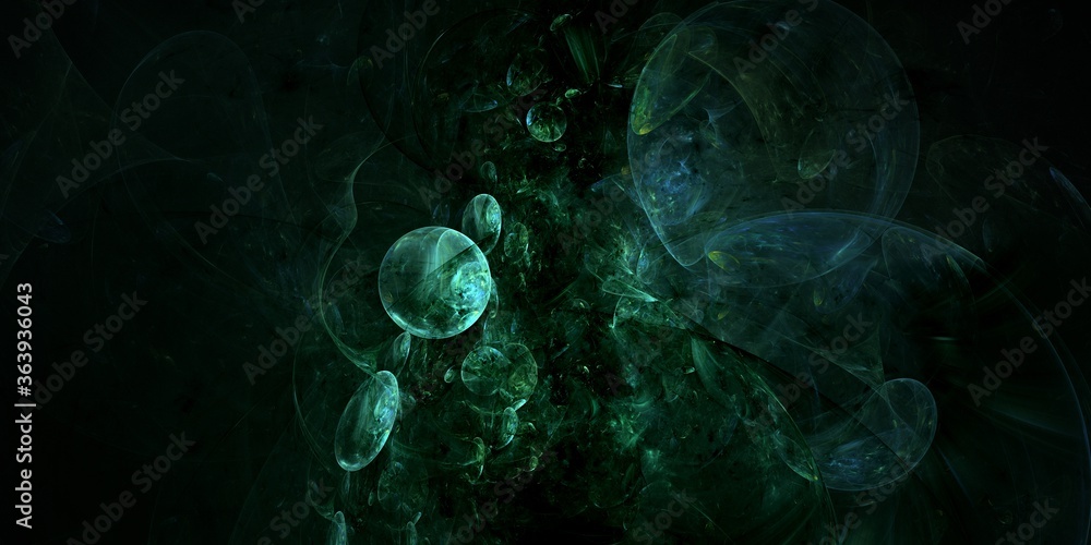 dark bubbles into the abyss abstract fractal computer generated background illustration dark bubbles into the abyss abstract fractal computer generated background illustration