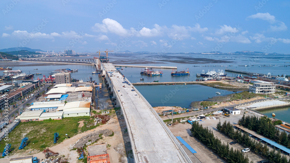 Chinese technology for bridge manufacturing works in port terminals