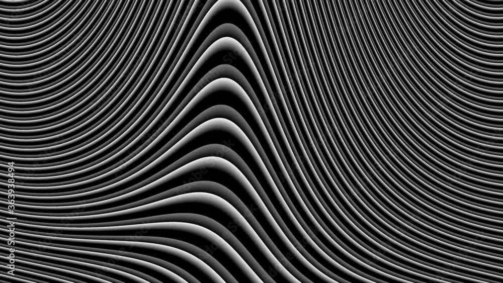 Abstract CGI motion background with floating parallel colored lines in perfect seamless loop (3840 x 2160, 30 fps). Abstract CGI motion background with floating parallel colored lines in perfect seamless loop (3840 x 2160, 30 fps).