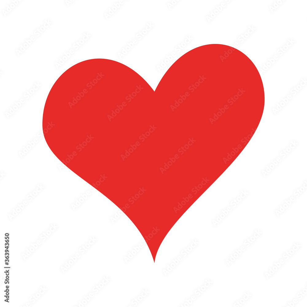 heart flat style icon design of love passion and romantic theme Vector illustration heart flat style icon design of love passion and romantic theme Vector illustration