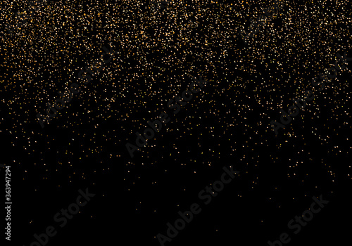Glitter gold dust