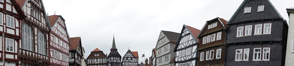Fritzlar mit seinen Fachwerkshäusern Fritzlar mit seinen Fachwerkshäusern