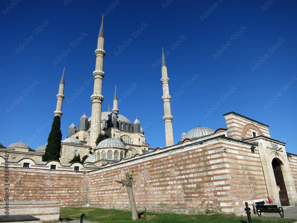 The Selimiye Mosque in Edirne, Turkey