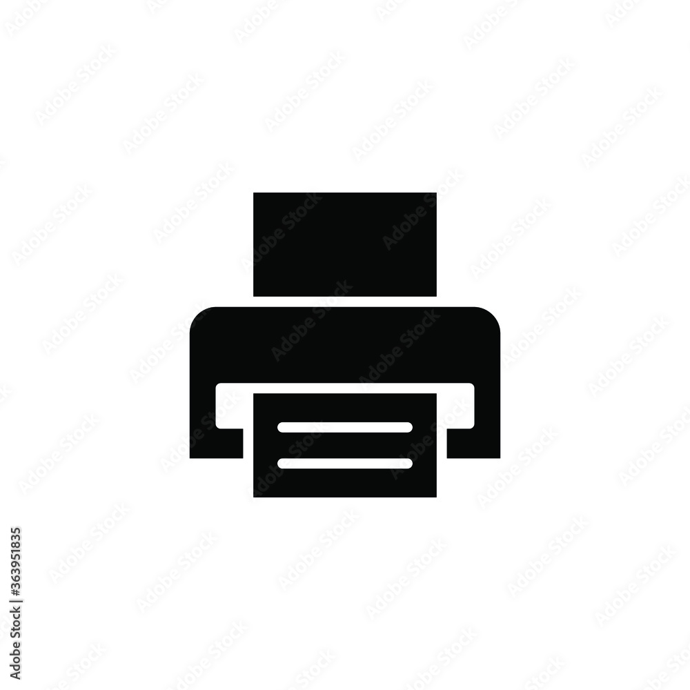 printer icon vector printer icon vector