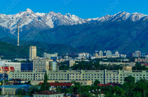 Almaty city view