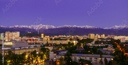 Almaty city view