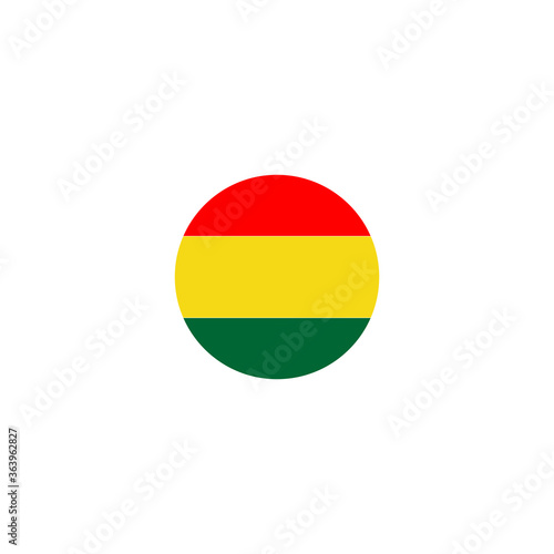 bolivia flags icon vector design symbol of country