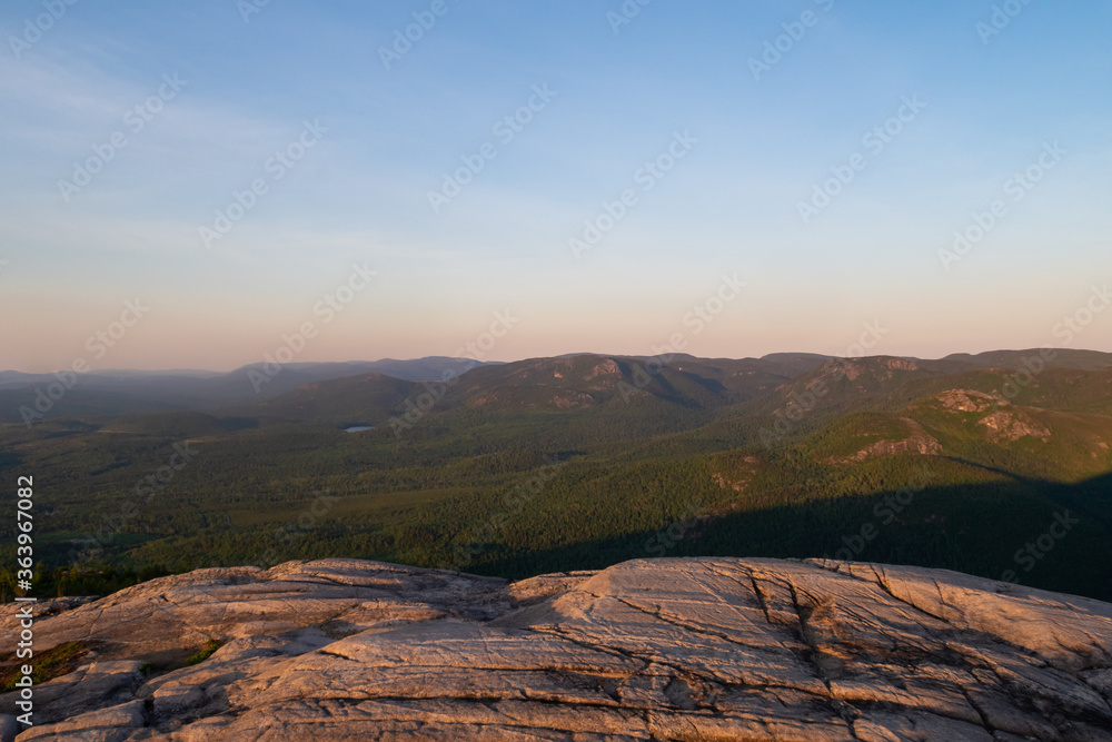 Beautiful view from the summit of 