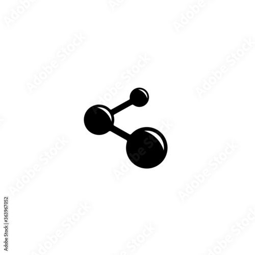 Molecule or Share Symbol logo / icon design