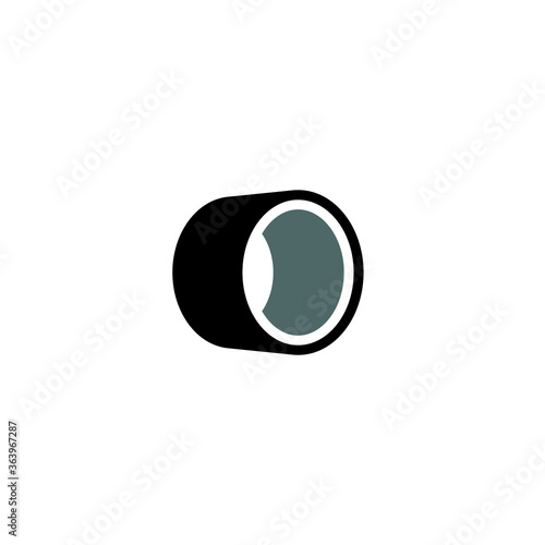 a simple Pipe logo / icon design