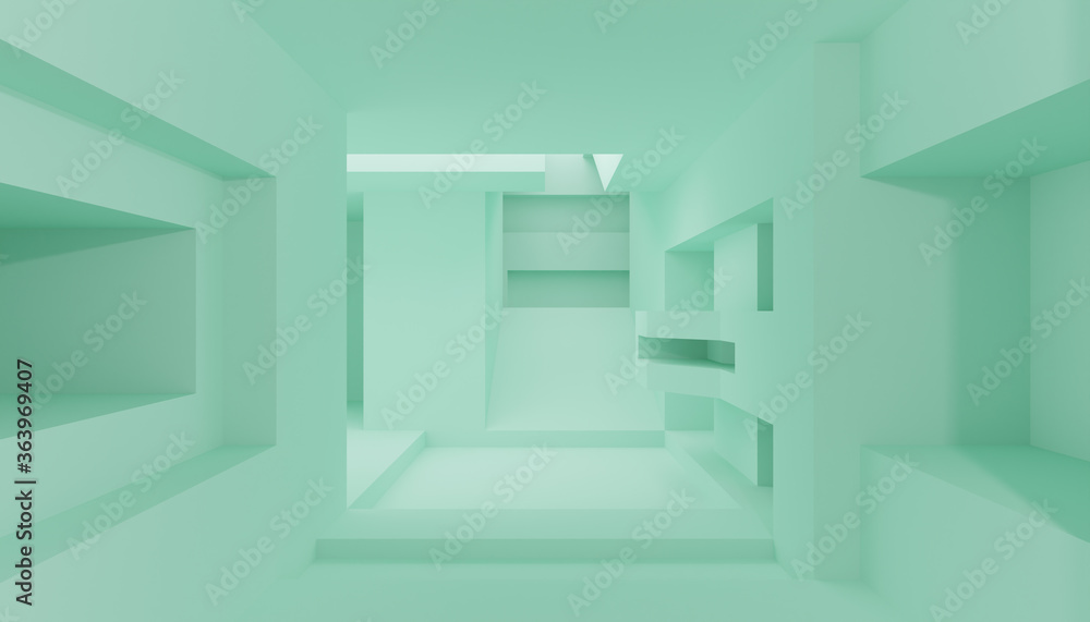 Obraz premium Futuristic Architecture Design