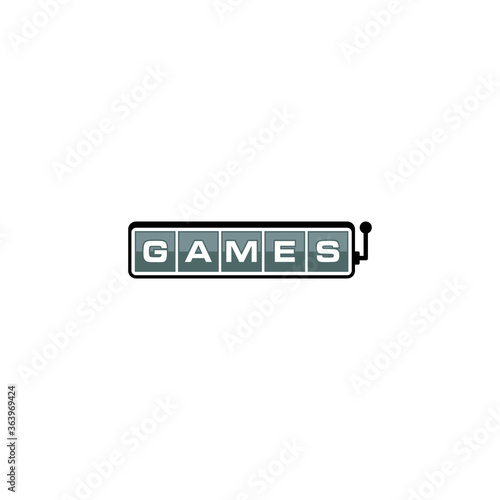 Slot Games logo or icon design
