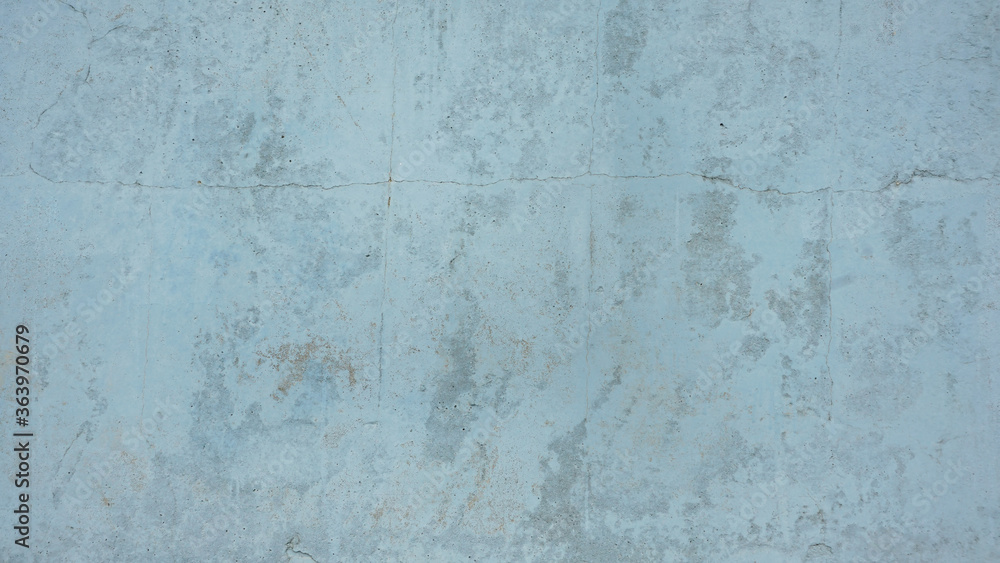 light blue stone cement worn old wall surface background texture