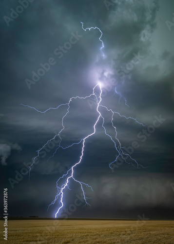 Lightning Strikes on the Great Plains 