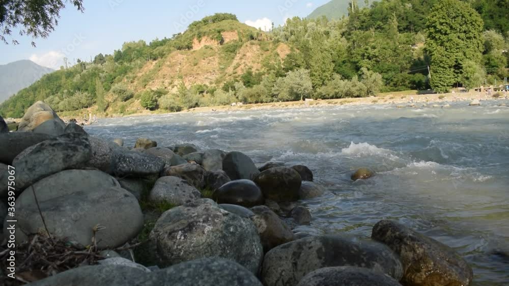 river in the mountains. Rocks in the river. river in the mountains. Rocks in the river.