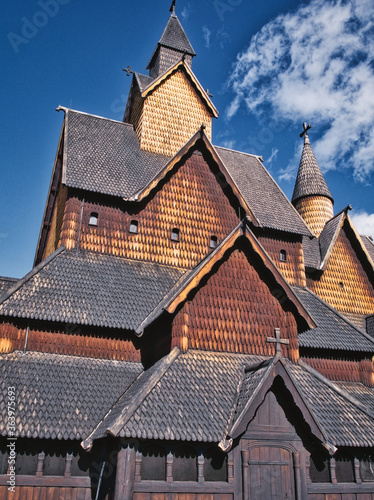 Stabkirche Heddal Norwegen 