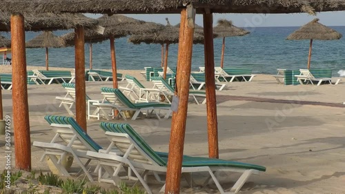 Tunisia beach safe from coronavirus 