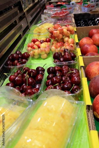 Fruits et légumes primeur marché