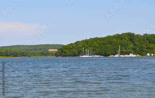 Vladivostok, Russia, Russky Island Territory, Novik Bay photo