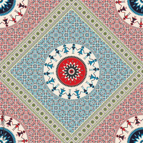 Romanian traditional pattern 72