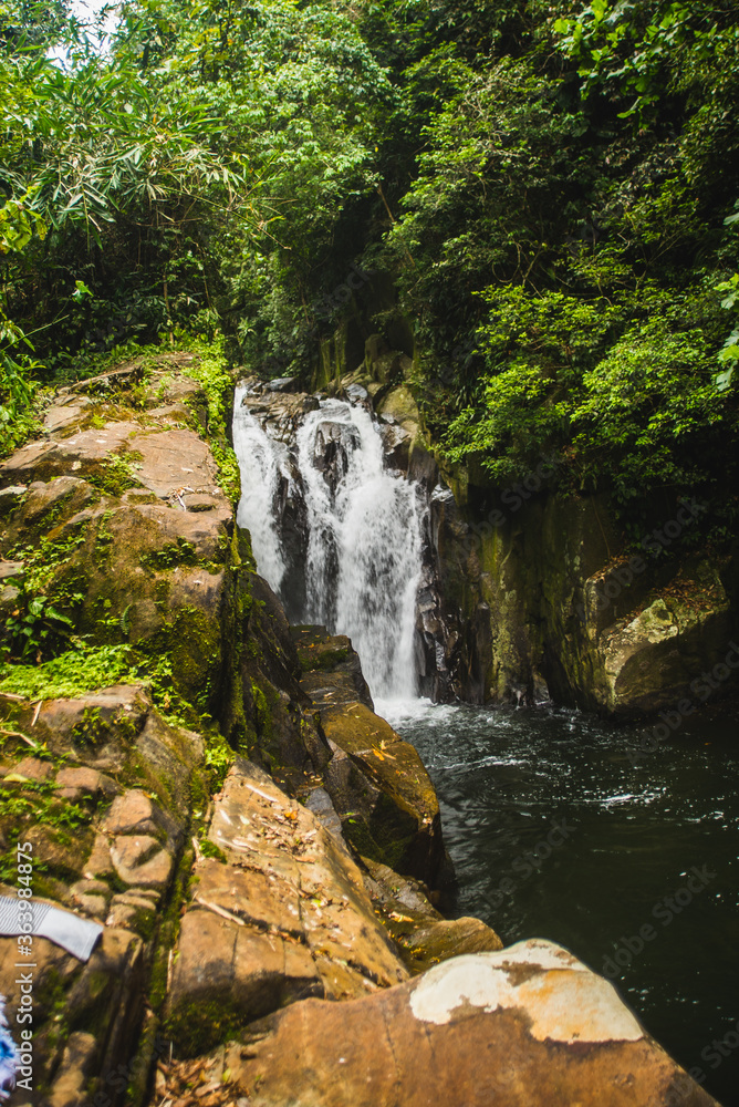 Fototapeta premium waterfall in the mountains