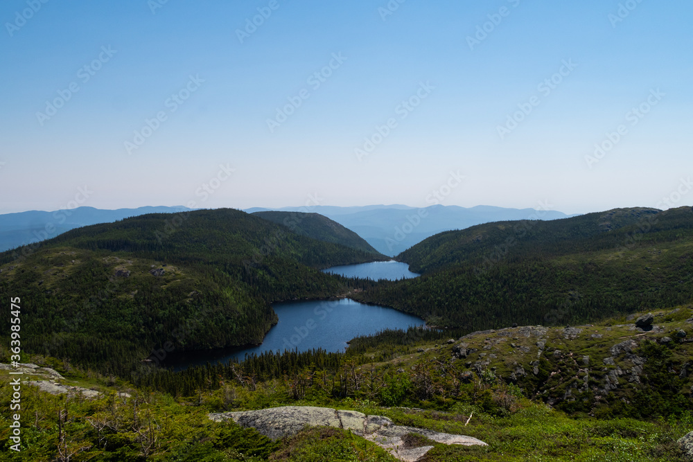 Fototapeta premium Altitude lakes at the top of the 