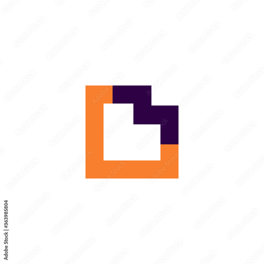 modern letter b logo modern letter b logo