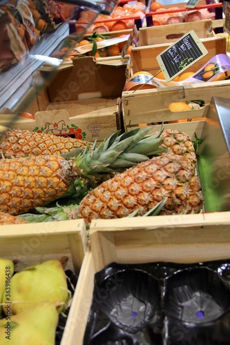 Fruits et légumes primeur marché