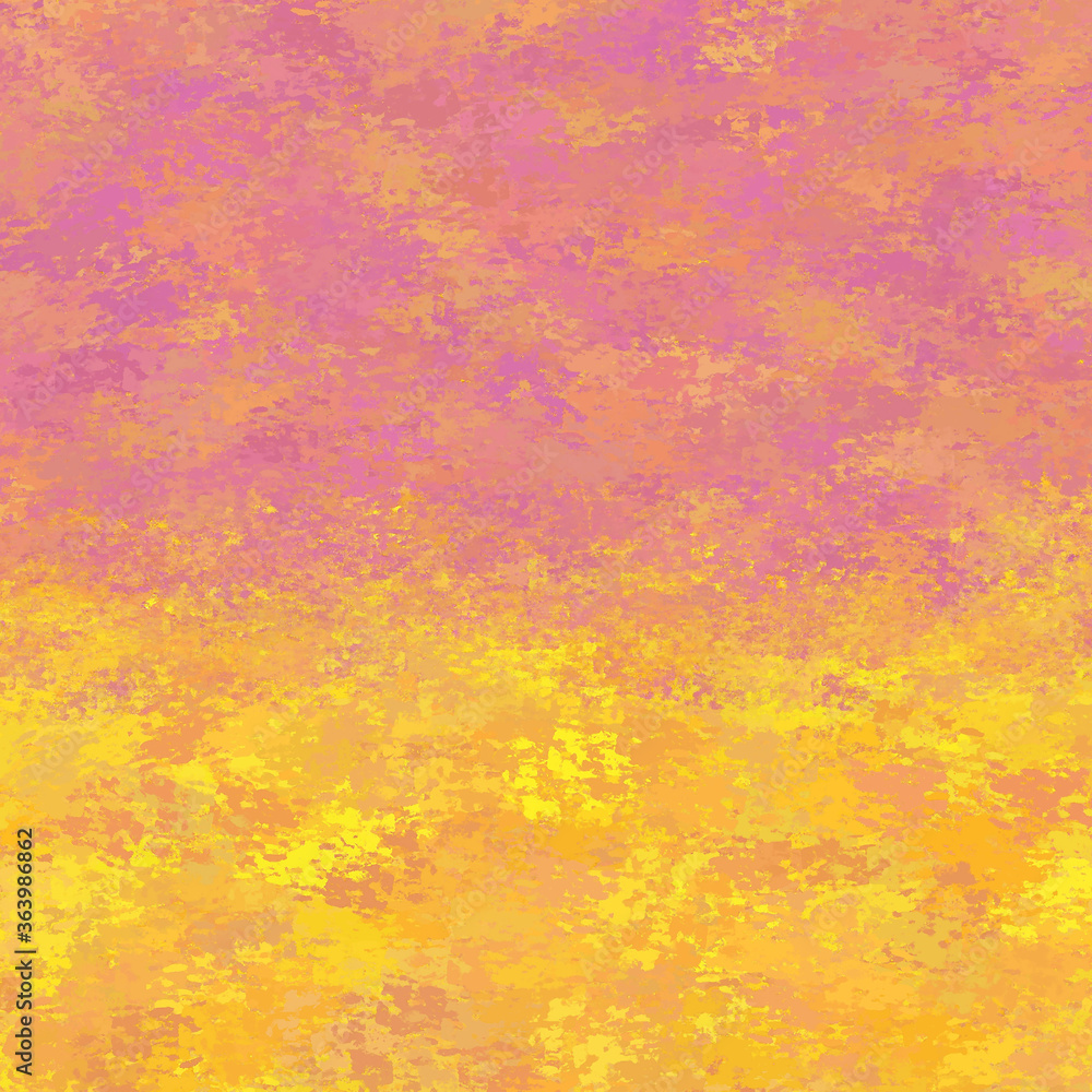 abstract colorful pink yellow gradient sunrise sunset paint texture background