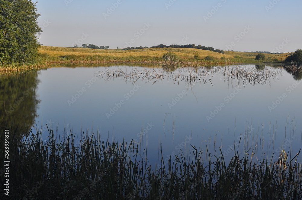 Krajobraz. Jezioro. Polska - Mazury - Warmia.