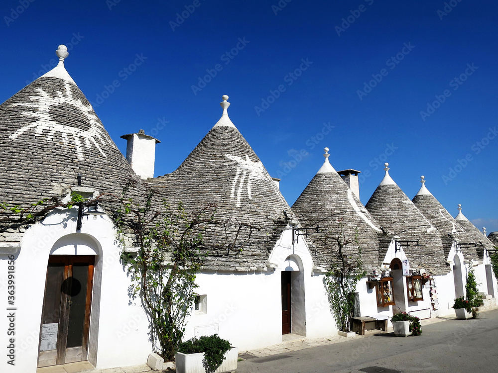 The traditional houses 