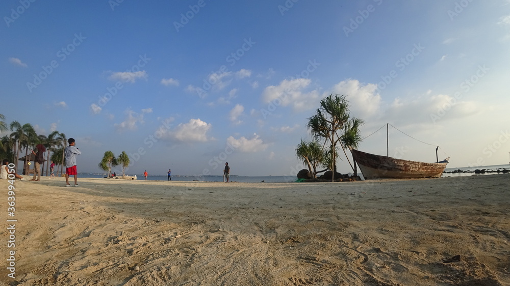 boat on the beach