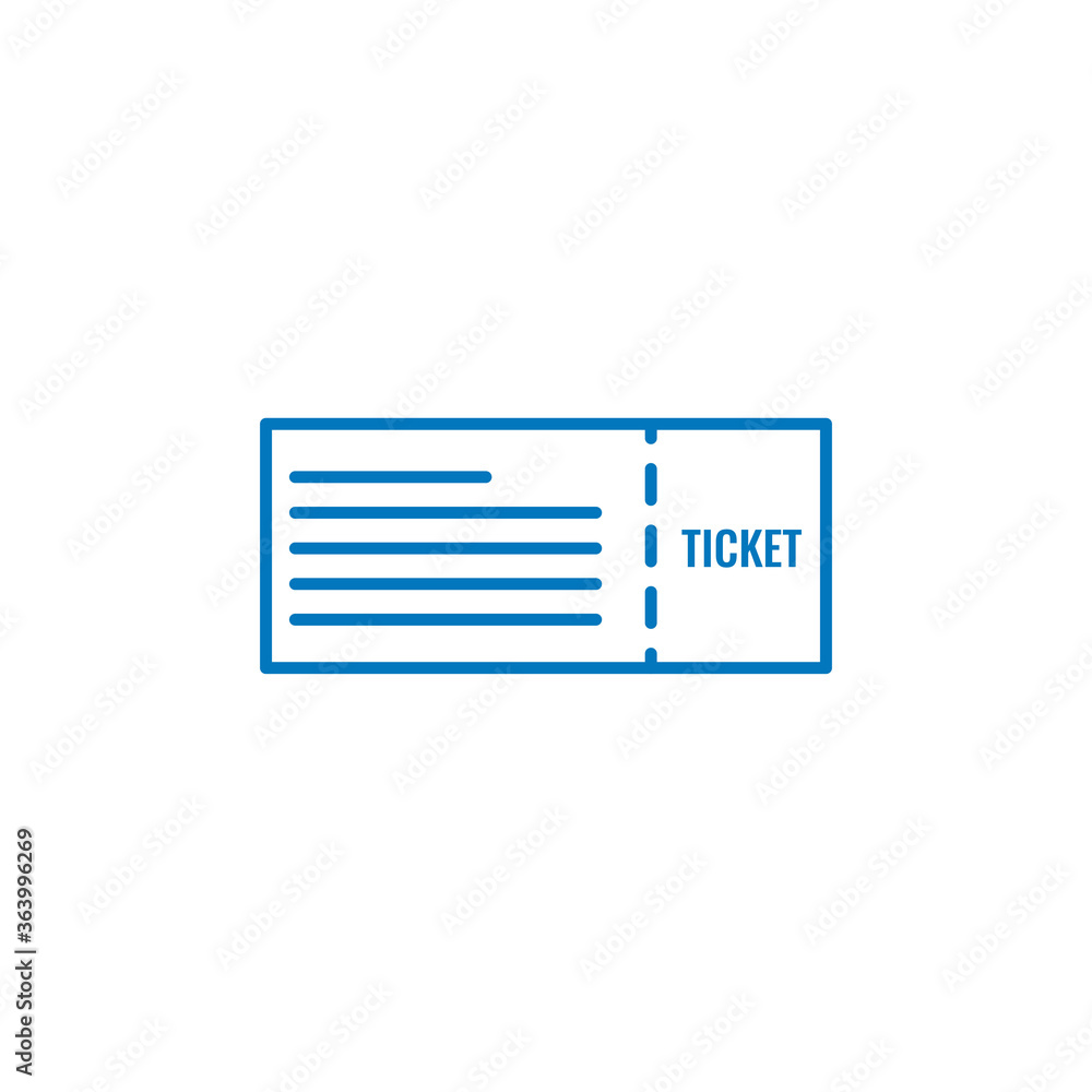 ticket vector graphic design illustration ticket vector graphic design illustration