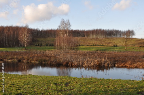 Polska - Mazury - Warmia. Krajobraz.