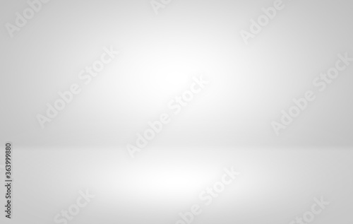 empty room studio gray gradient light background used for display your product.