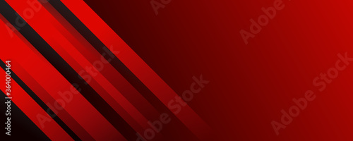 Abstract red black metallic overlap red light hexagon mesh design modern luxury futuristic technology background vector illustration.